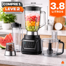 Liquidificador Multiuso Monza Com Jarra de Vidro + BRINDE: Kit Utensílios de Madeira - COMPRE 1 LEVE 2