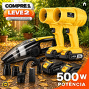 Soprador Elétrico Portátil de Alta Pressão 20000RPM + BRINDE: Aspirador de Pó Portátil 12v - COMPRE 1 LEVE 2