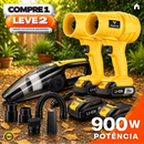 Soprador Elétrico Portátil de Alta Pressão 20000RPM + BRINDE: Aspirador de Pó Portátil 12v - COMPRE 1 LEVE 2