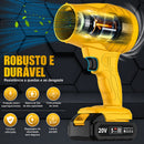 Soprador Elétrico Portátil de Alta Pressão 20000RPM + BRINDE: Aspirador de Pó Portátil 12v - COMPRE 1 LEVE 2