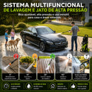 Lavadora Elétrica de Alta Pressão 4500PSI 2500W Bivolt com 4 Bicos de Conexão + BRINDE: Aspirador Profissional 5.5HP 18.9L - COMPRE 1 LEVE 2