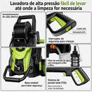 Lavadora Elétrica de Alta Pressão 4500PSI 2500W Bivolt com 4 Bicos de Conexão + BRINDE: Aspirador Profissional 5.5HP 18.9L - COMPRE 1 LEVE 2