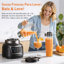 Liquidificador Multiuso Monza Com Jarra de Vidro + BRINDE: Kit Utensílios de Madeira - COMPRE 1 LEVE 2