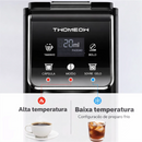 Cafeteira Elétrica Expresso Automático Bivolt de 1,5L + BRINDE: Fruteira Elegante de 3 Andares - COMPRE 1 LEVE 2